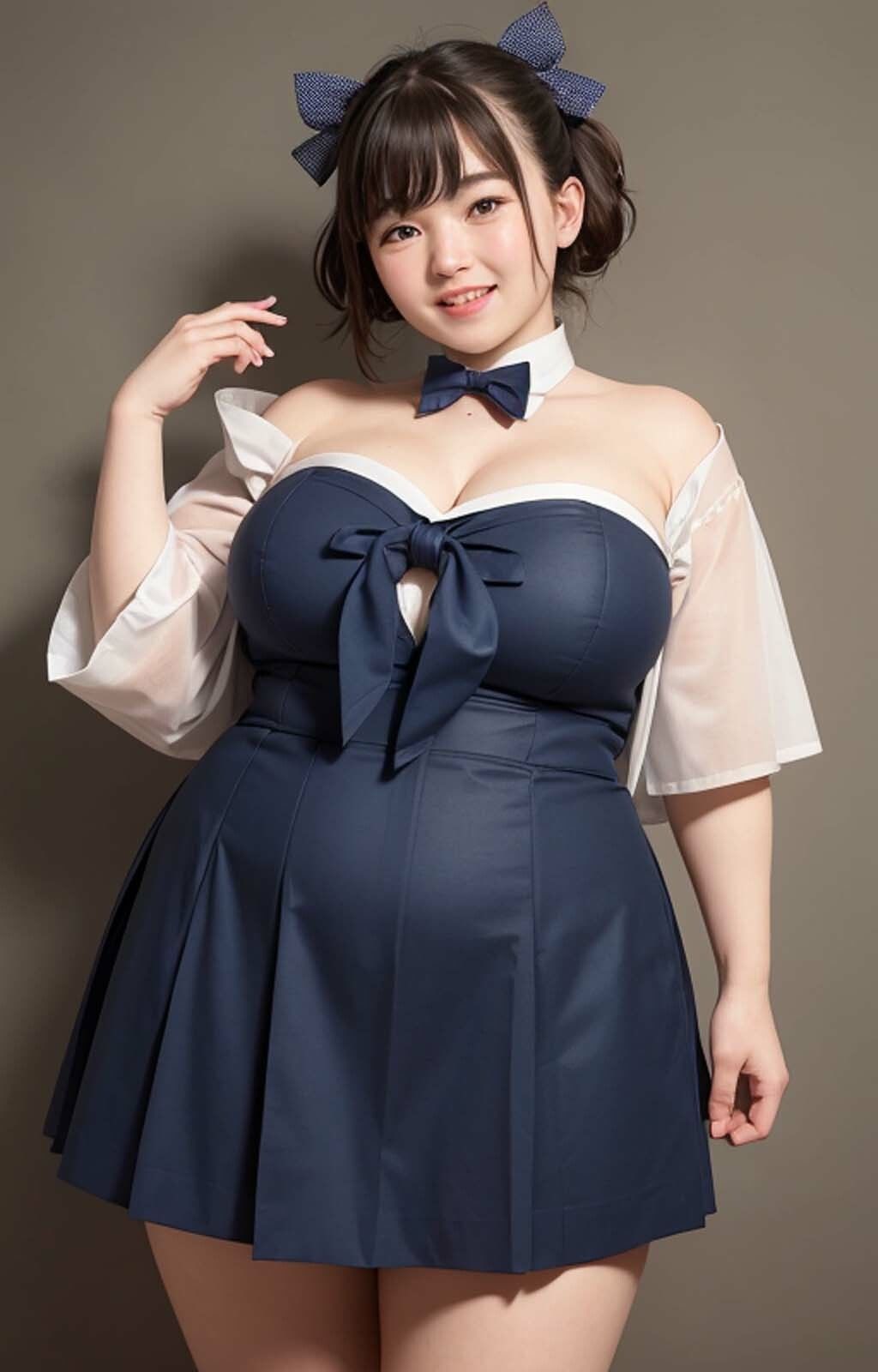 サンプル画像3:ぽっちゃりパラダイス(フェチ研究所) [d_296160]