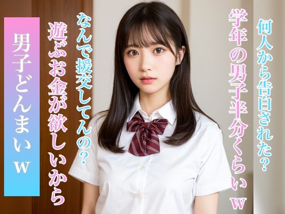 サンプル画像1:女子校生たちは援交で学ぶ 〜発育中の体をハメ撮り〜(港区物語) [d_296181]