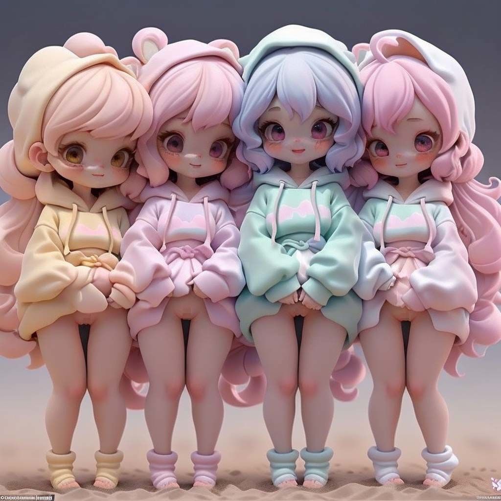 サンプル画像3:立ち裸パーカー(pp：p) [d_296190]