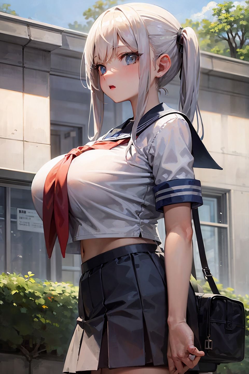 サンプル画像1:爆乳JKのウラのカオ(Clystalab) [d_296282]