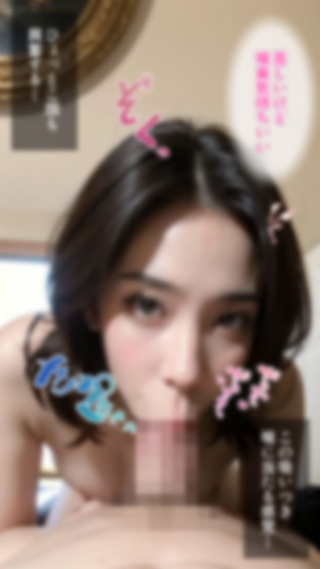 サンプル画像2:擬音・セリフあり！抜けるフェラチオ画像・イラマチオ・喉奥・ディープスロート・バキュームフェラ・ひょっとこフェラ・ぶっかけ・アヘ顔・亀頭責め・洗脳・薬漬け・ダブルフェラ・3P・言葉責め・我慢汁・バック・デカチン・手コキ・カーセックス(愛の女神) [d_296380]