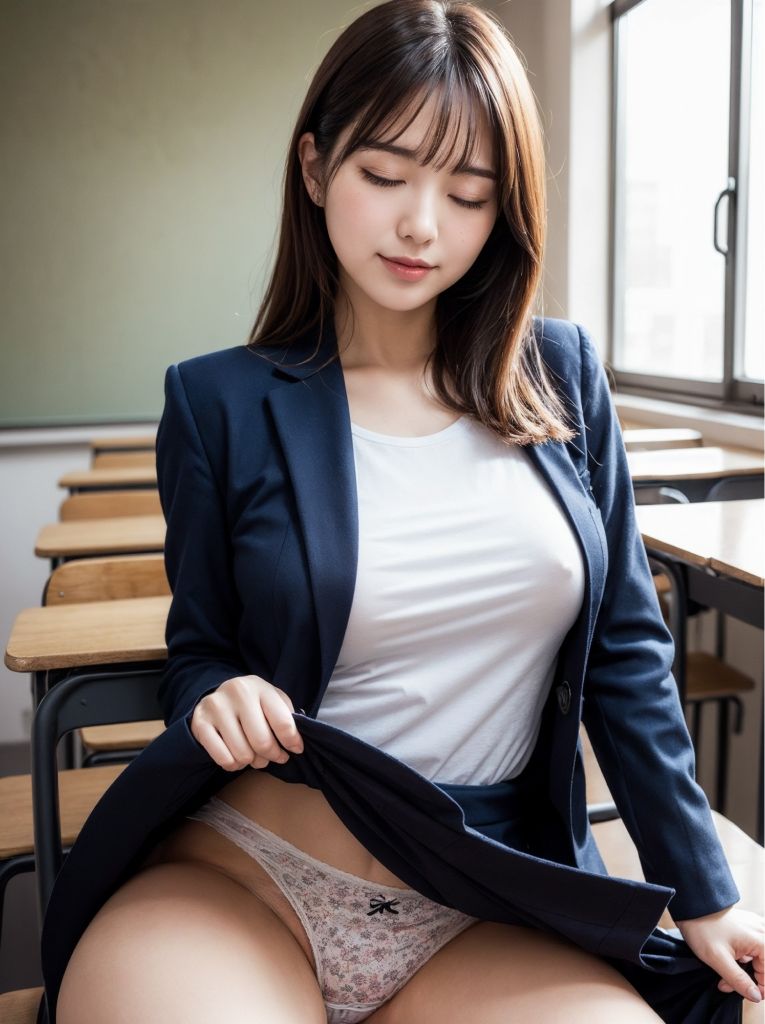 サンプル画像4:巨乳女性教師に絞られる！【超リアルCG集】(Penith) [d_296424]