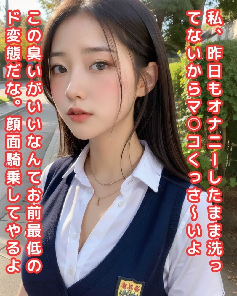 サンプル画像6:言葉責め M男のための台詞付きCG画像集(ばななみるく) [d_296492]