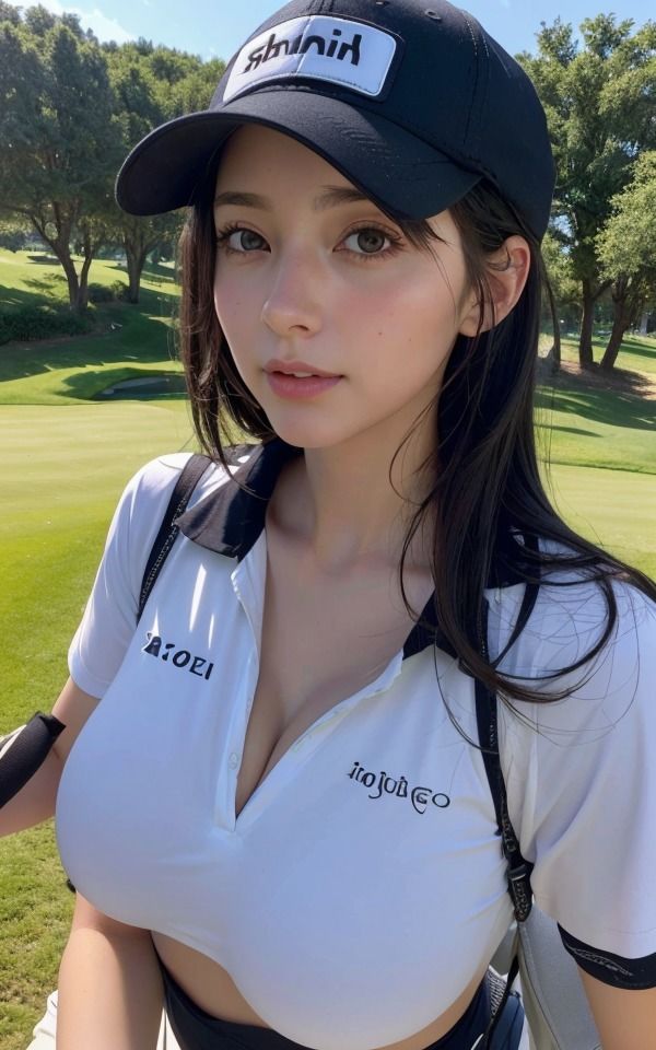 サンプル画像6:某商社でゴルフ営業でスポーツ対決！受付嬢が負けたら脱いでくれた［100枚］(人生にSEX捧げてます編集部) [d_296585]