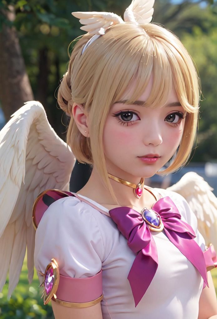 サンプル画像3:【コスプレ天国】天使のフェラチオ vol.1(いんきゅべいと) [d_296624]