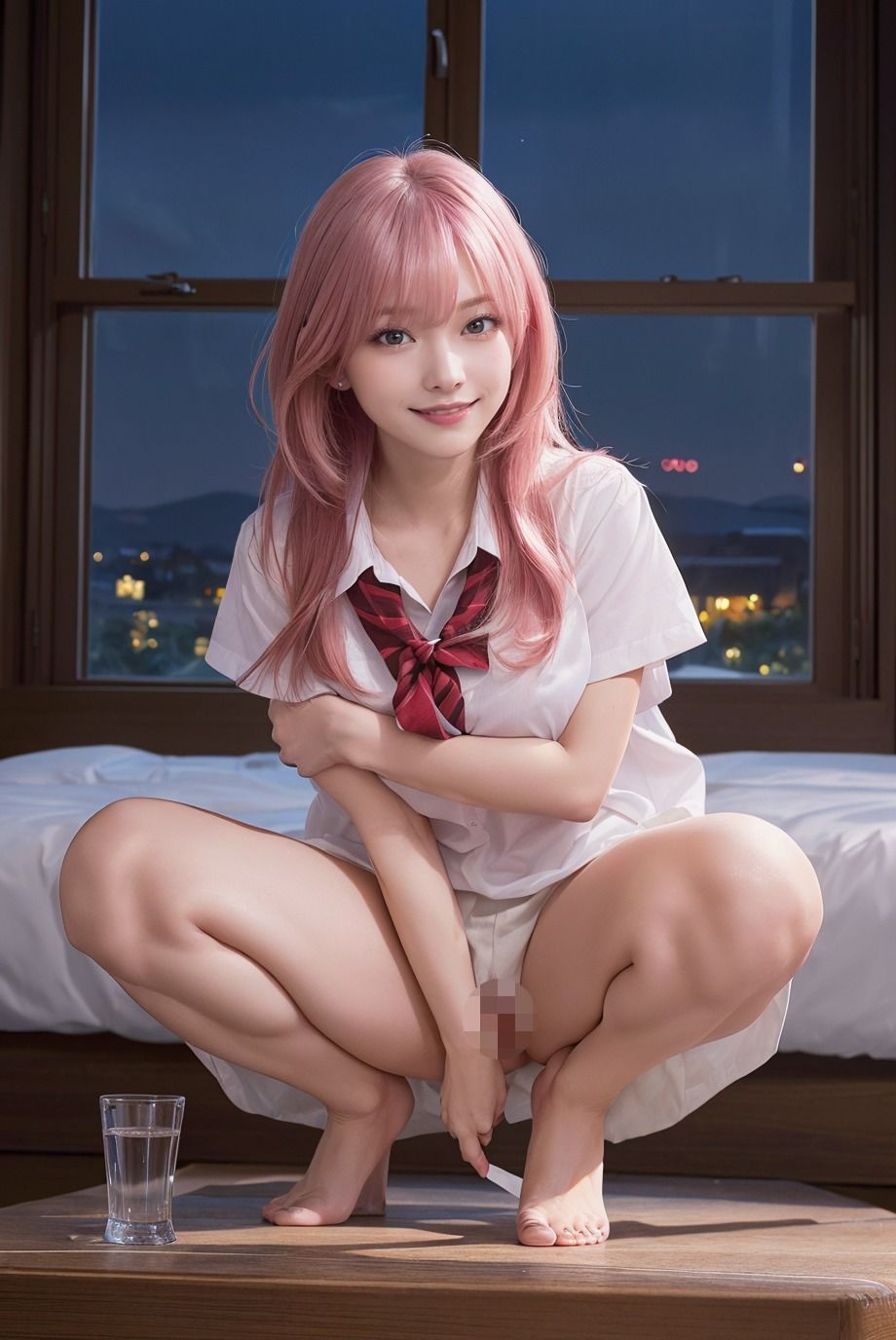 サンプル画像1:M字図鑑 JK special(AIart_ISUKO) [d_296651]