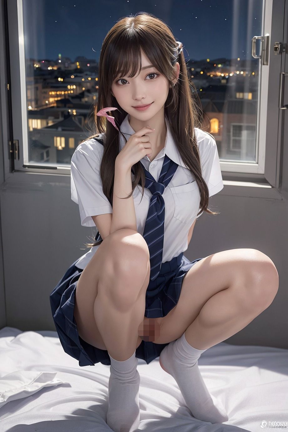 サンプル画像2:M字図鑑 JK special(AIart_ISUKO) [d_296651]