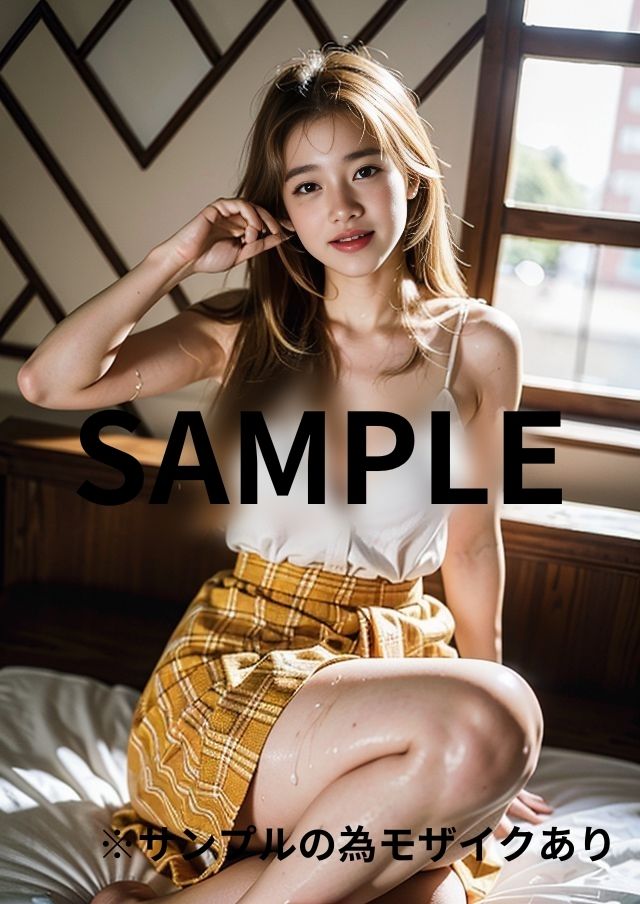 サンプル画像3:興味本位で援◯しちゃう金髪の変態女子校生2！プレイの前後(彩風  咲) [d_296668]