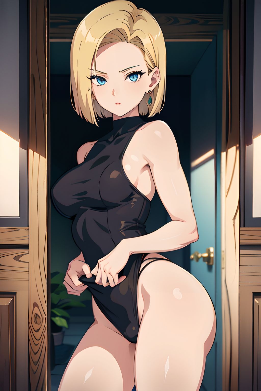 サンプル画像5:18号とゴブリン襲来(AIAV女優) [d_296674]