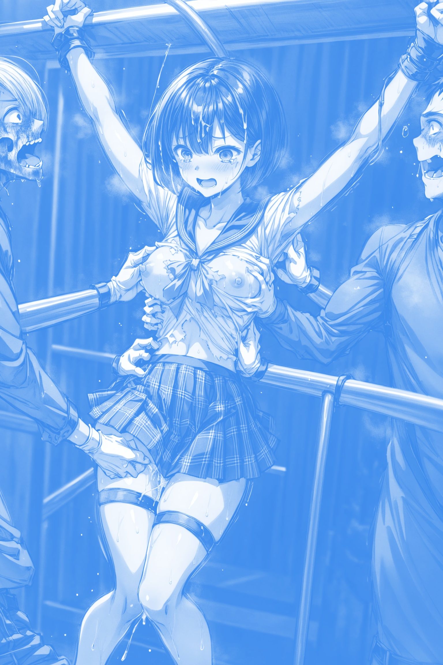 サンプル画像3:Dead or r◯pe ！！ 変身ヒロイン完全敗北(絵心あいのAI生成アトリエ) [d_296689]