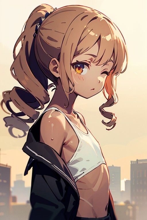 サンプル画像3:褐色貧乳美少女画像集(チーム絶壁) [d_296814]