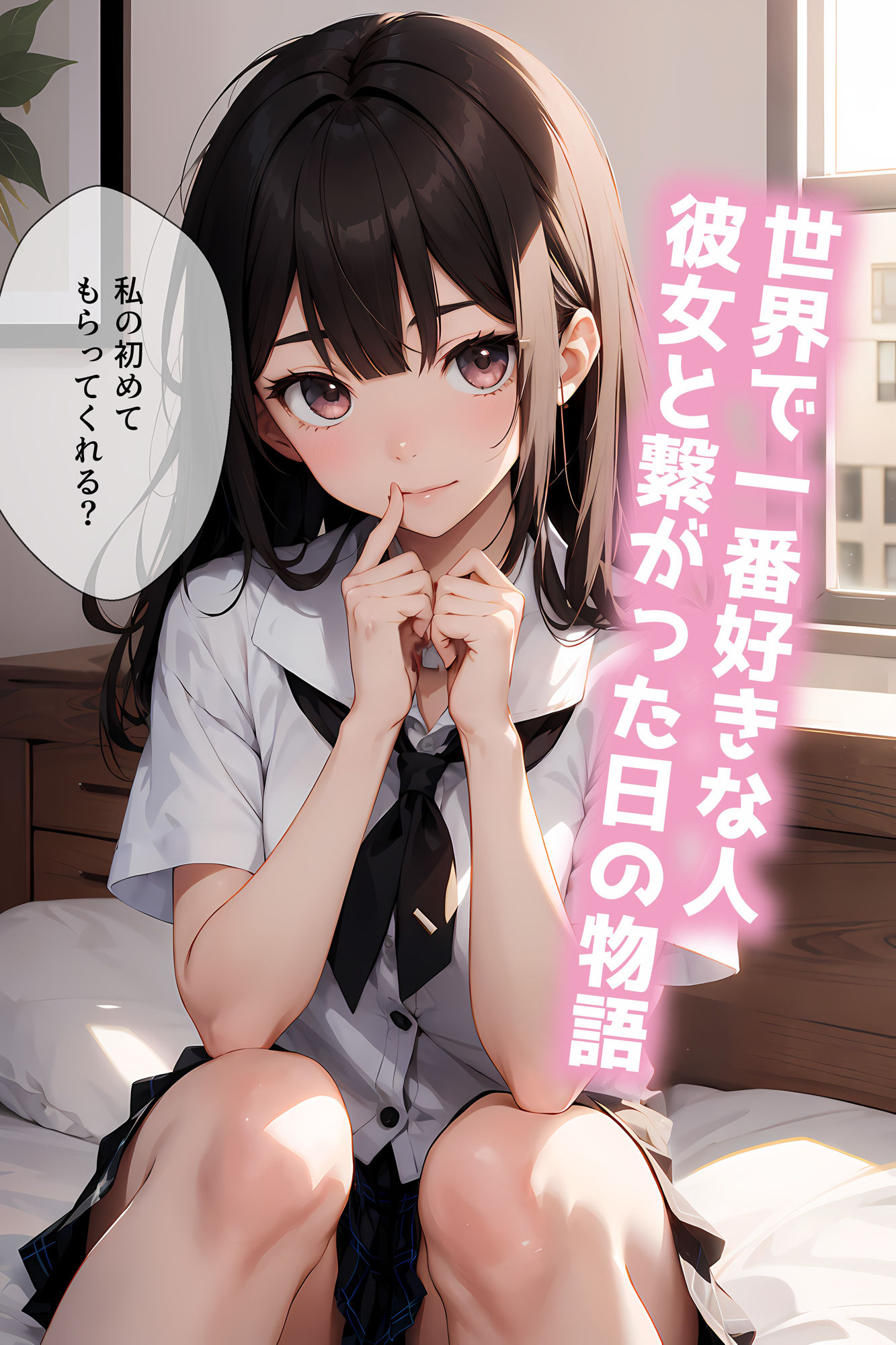 サンプル画像2:君と繋がった日〜制服少女〜(N Production) [d_296882]