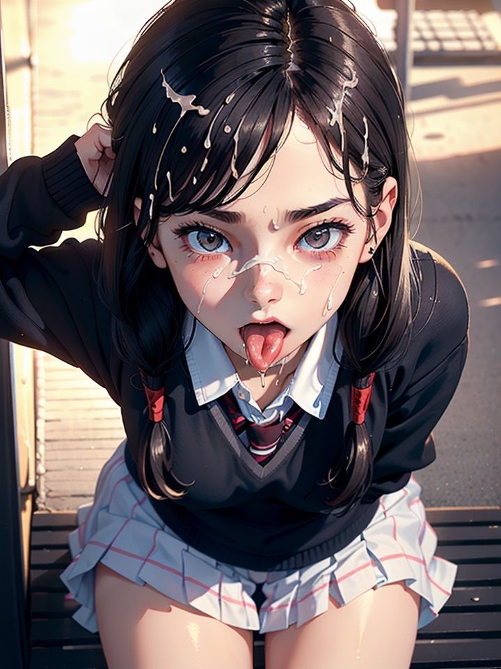 サンプル画像3:顔射顔(くらなま企画) [d_296951]