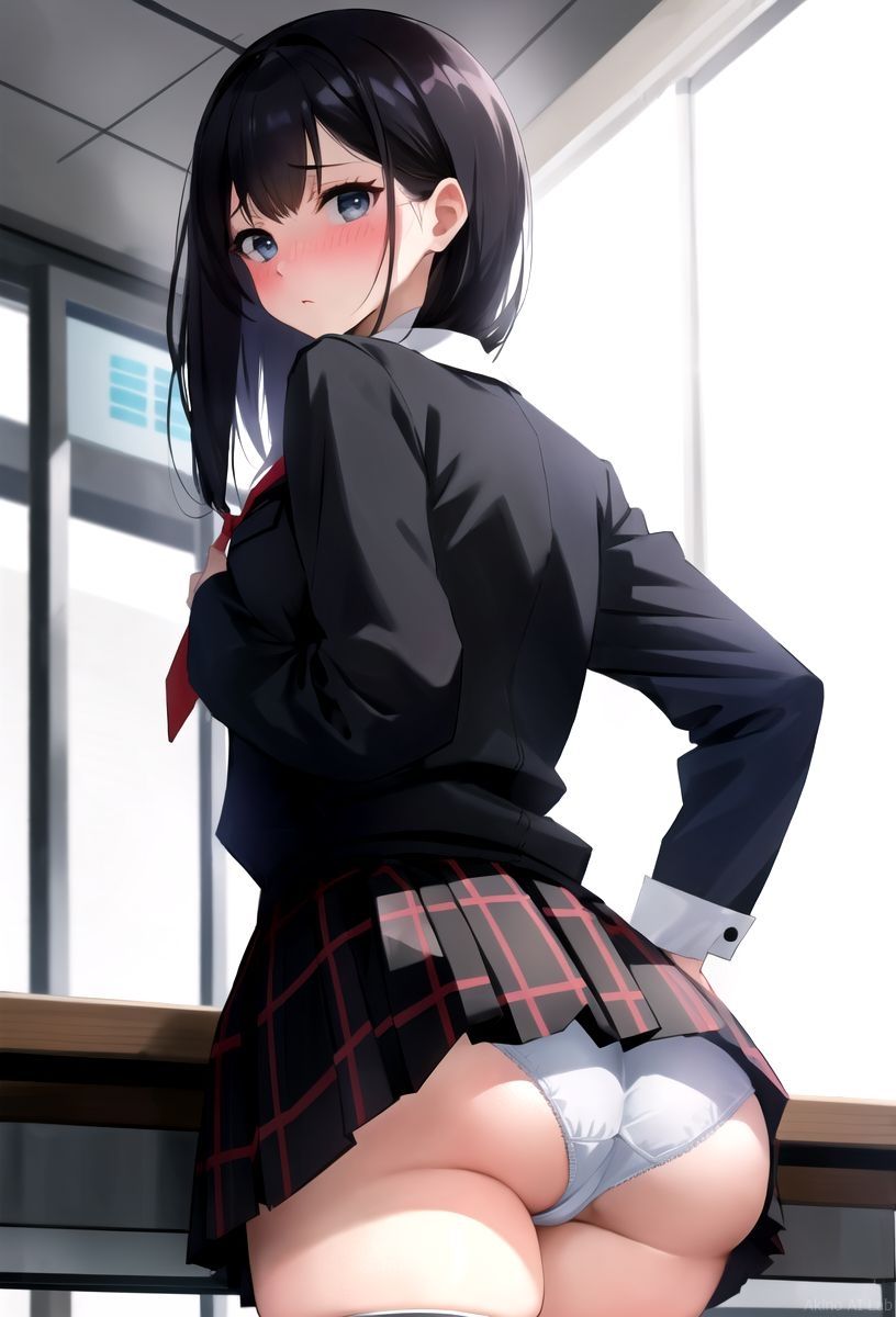 サンプル画像1:俺のことが好きなクラスの女子全員が恥じらいながらパンツとおっぱいを見せてくれるvol.1（CG集500枚）(秋野美女研究所) [d_296965]