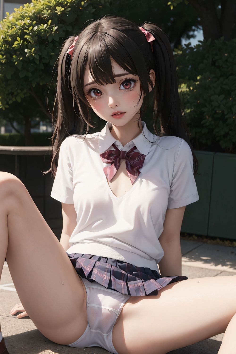 サンプル画像5:催●強●女子校生の野外プレイ(異世界同人事務所) [d_296974]