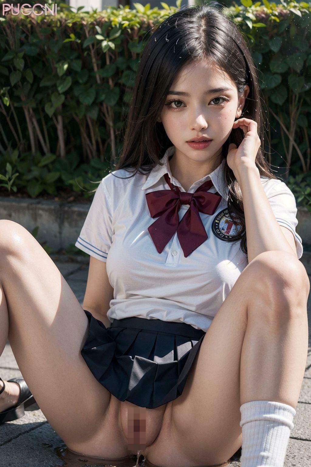 サンプル画像4:放尿娘(きゅうりの里) [d_296985]