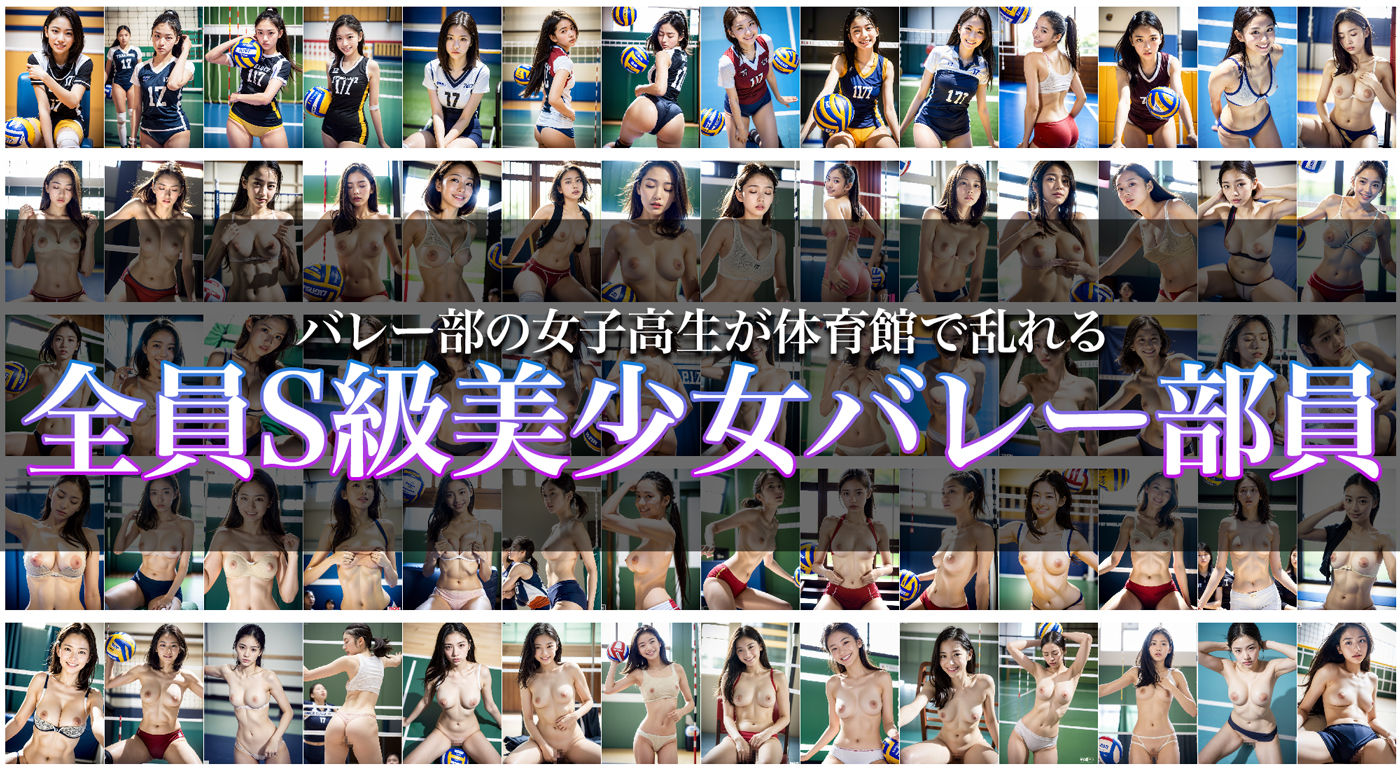 サンプル画像1:バレー部の発情生ハメSEX(お宝専門収集家) [d_296987]