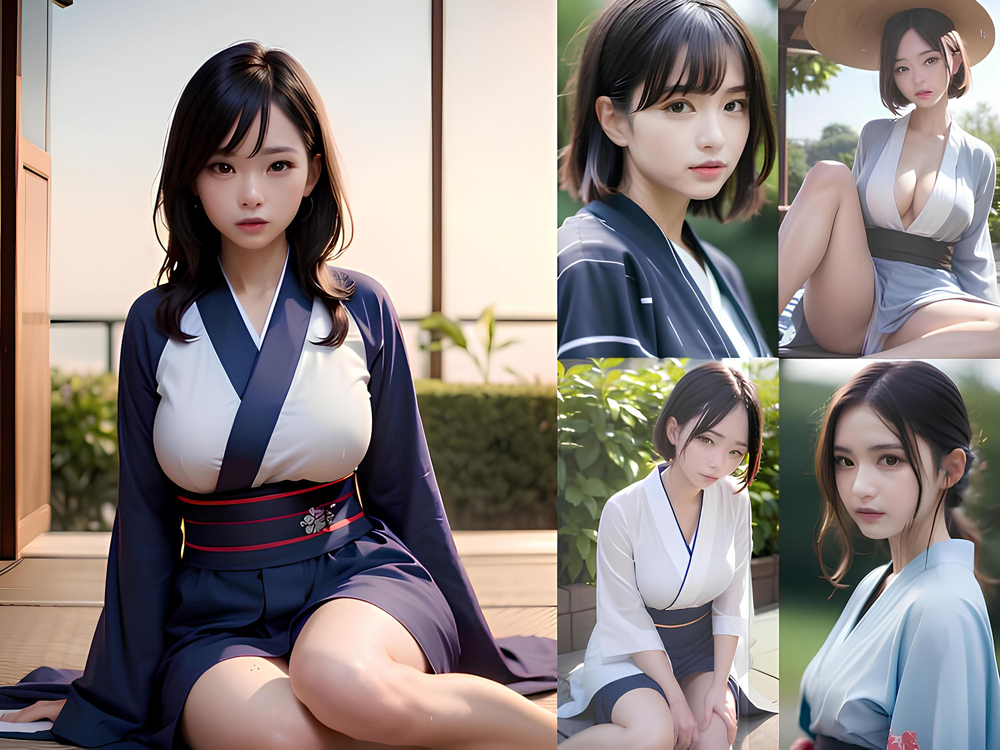 サンプル画像1:浴衣女子 Yukata Girl(Magical Aiye) [d_297094]