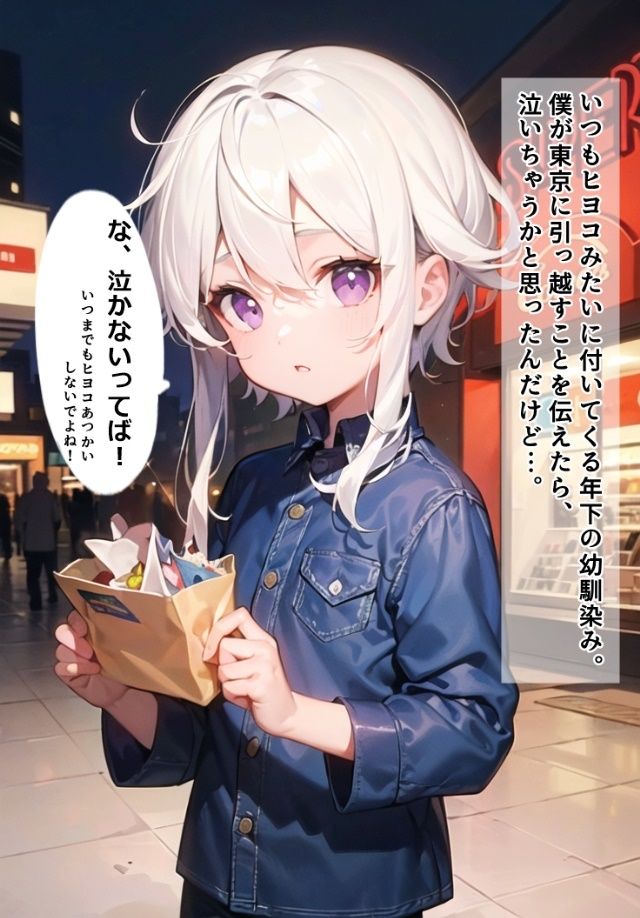 サンプル画像1:幼馴染みの男の子が実は女だった件！？(くまとねこ屋) [d_297140]