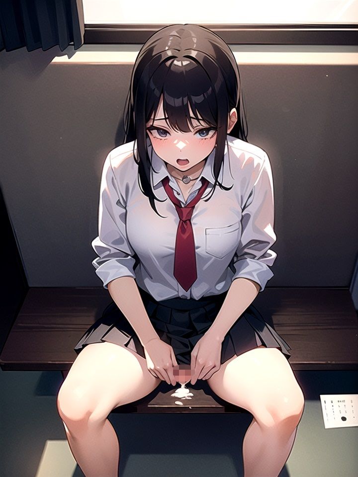 サンプル画像2:女子校生の不本意な事後(くらなま企画) [d_297308]