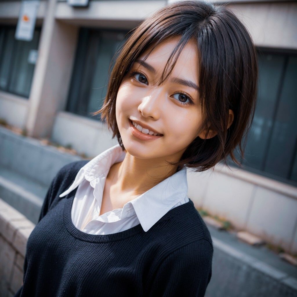 サンプル画像2:美少女が毎日パンチラで誘ってくるんだが(AIdol.Model48) [d_297377]