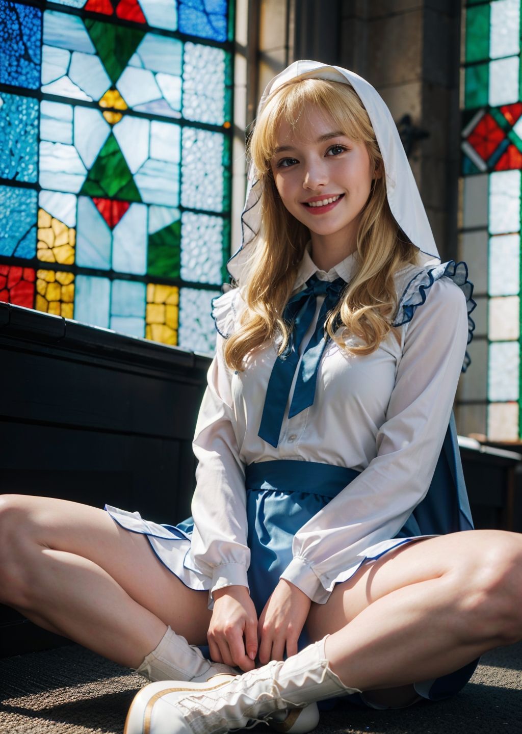 サンプル画像2:触手とファンタジー 修道女編(触手研究所) [d_297382]