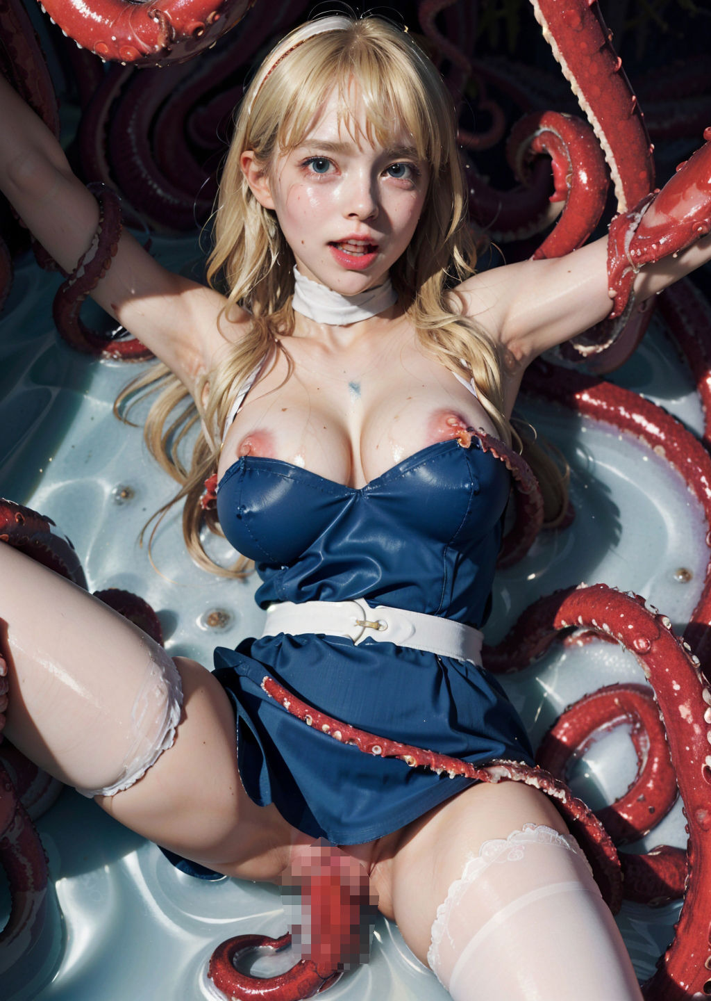 サンプル画像5:触手とファンタジー 修道女編(触手研究所) [d_297382]