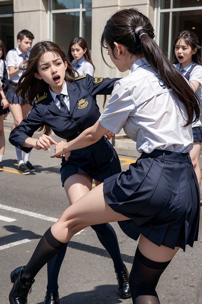 サンプル画像1:キャットファイト 女の喧嘩3(CFAIC) [d_297519]