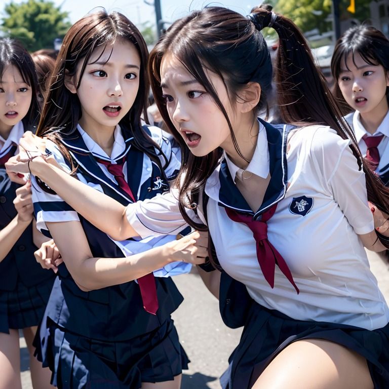 サンプル画像4:キャットファイト 女の喧嘩3(CFAIC) [d_297519]