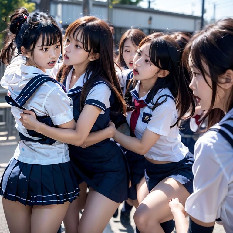 サンプル画像6:キャットファイト 女の喧嘩3(CFAIC) [d_297519]