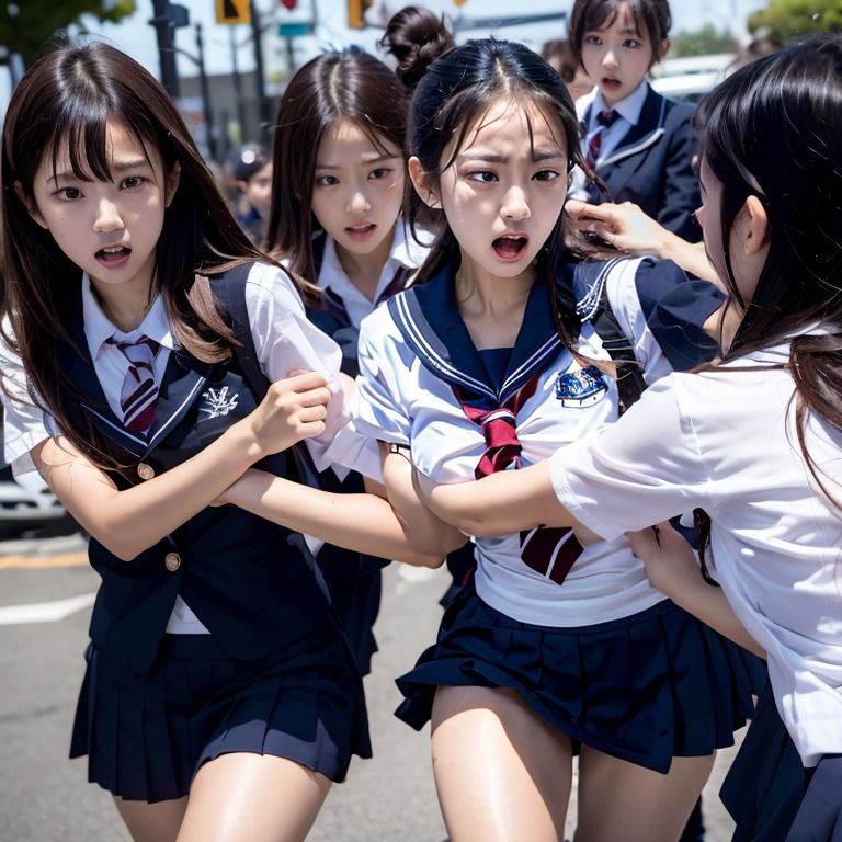 サンプル画像1:キャットファイト 女の喧嘩4(CFAIC) [d_297538]