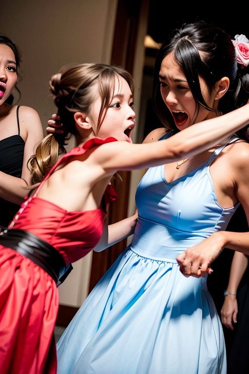 サンプル画像2:キャットファイト 女の喧嘩4(CFAIC) [d_297538]