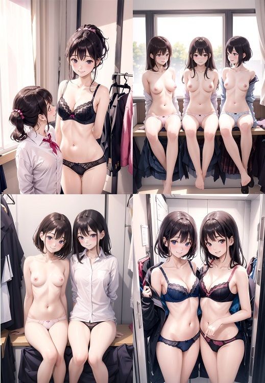 サンプル画像1:俺のことが好きなクラスの女子全員が恥じらいながらパンツとおっぱいを見せてくれるvol.2（CG集482枚）(秋野美女研究所) [d_297543]