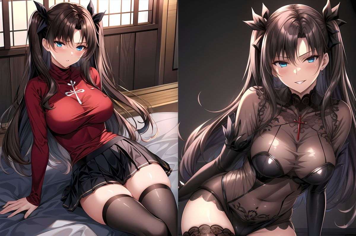 サンプル画像1:悪堕ち遠〇凛(ochiruevil) [d_297550]