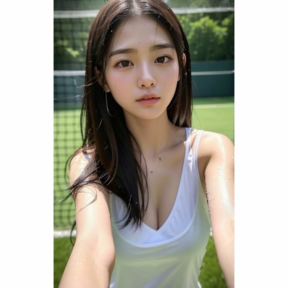 サンプル画像6:アスリートの誘惑(美AI女子) [d_297619]