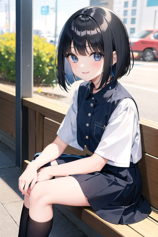 サンプル画像2:虹かけ誌 ガールズ＆パンツァー イラスト集1 宇津木優季と温泉デート(九情承太郎商店) [d_297666]