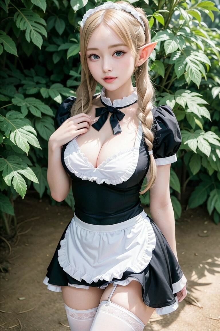 異世界ツインテールエルフのメイドさん