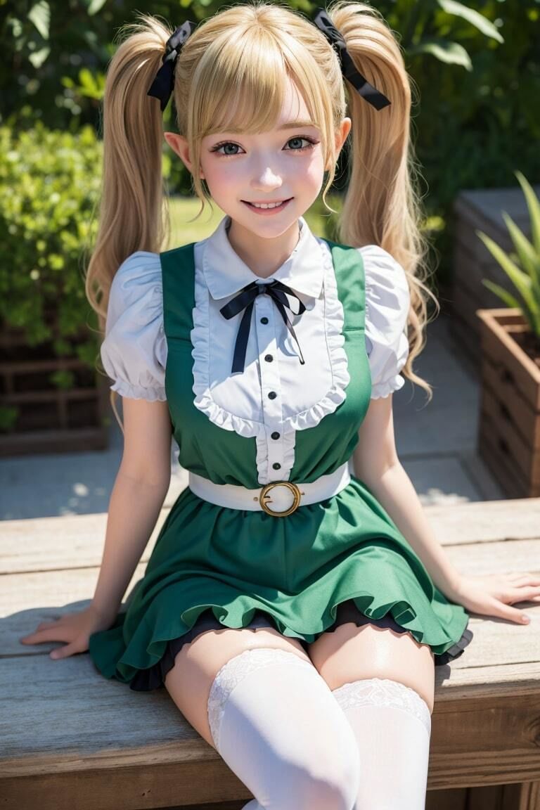 異世界ツインテールエルフのメイドさん