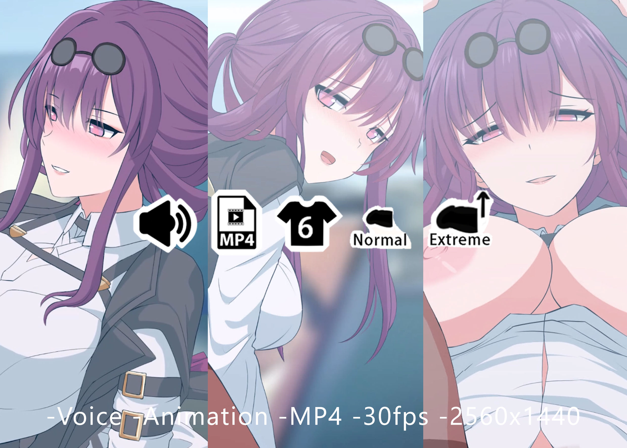 サンプル画像1:カフカ – 同人動画 （ぎんハハ）2023年(ぎんハハ) [d_297693]