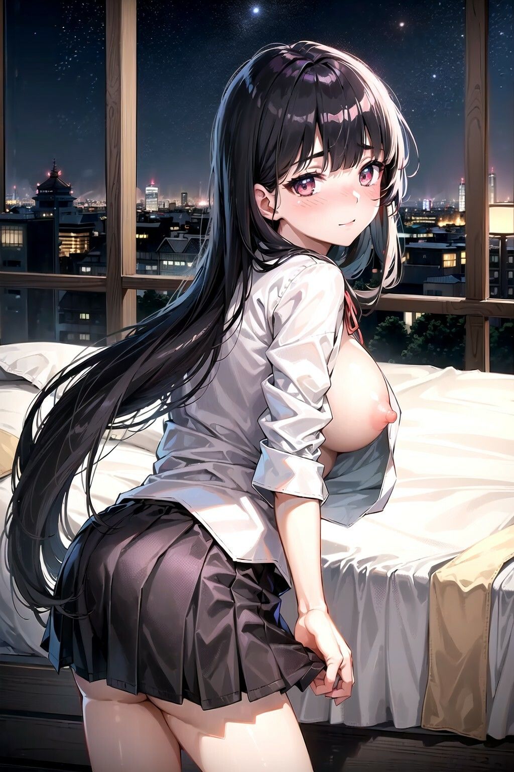 サンプル画像3:JKパパ活日記(くーるAI研究会) [d_297827]