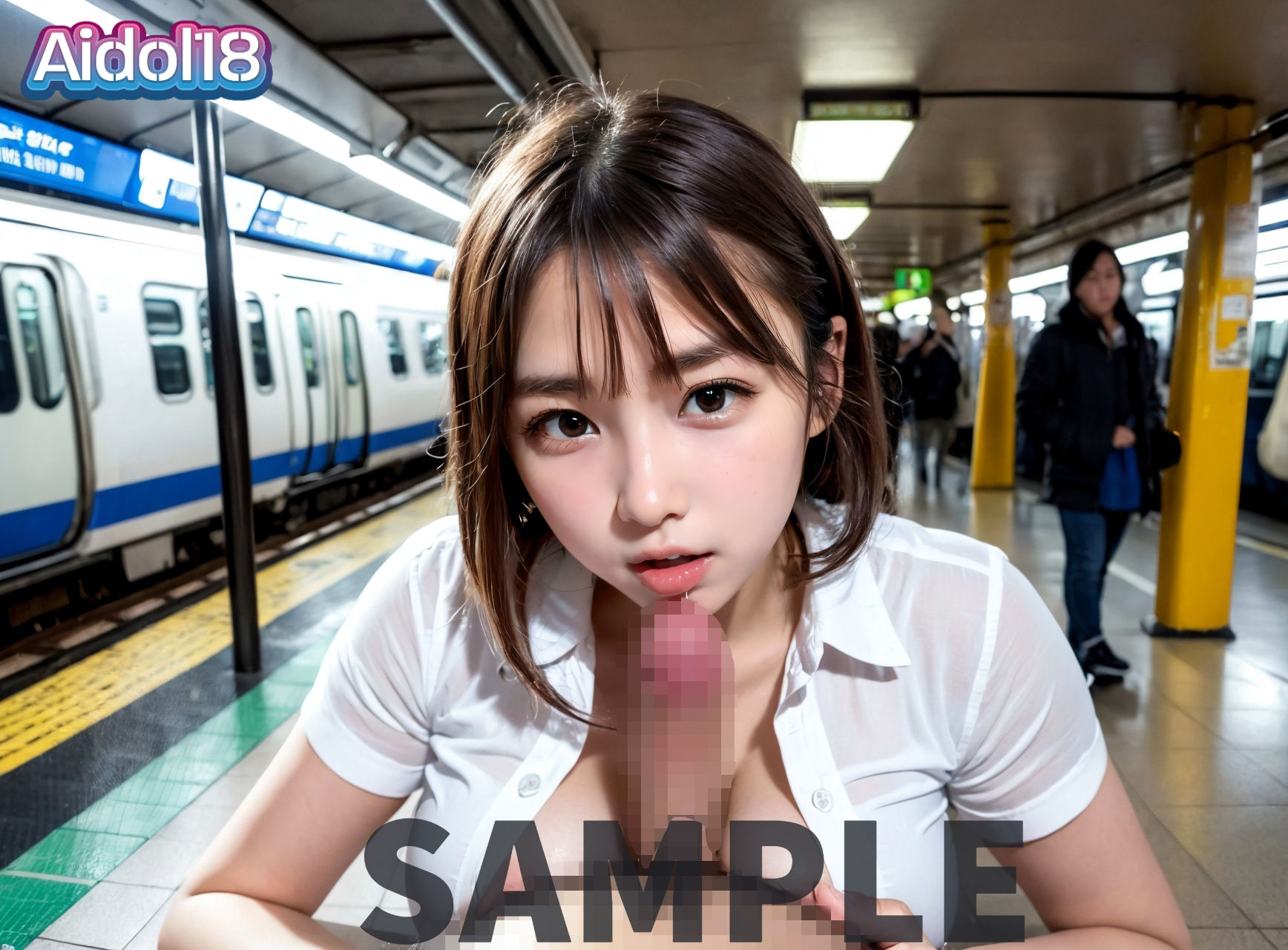 サンプル画像6:女子校生のわいせつ通学(Aidol18) [d_297956]