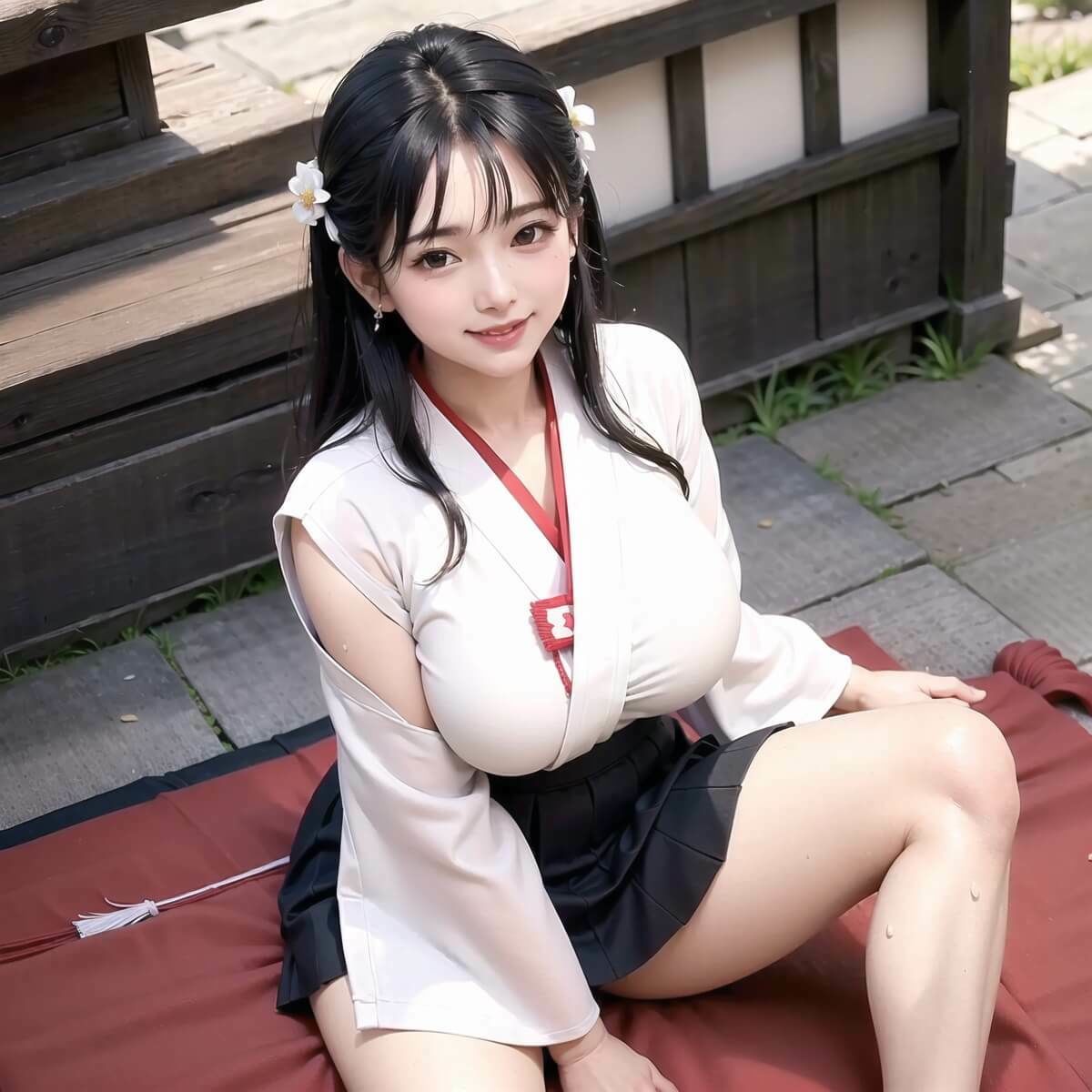 サンプル画像3:エロい和装美女2【巫女＆浴衣美女大集合！】(天堂工房) [d_297966]