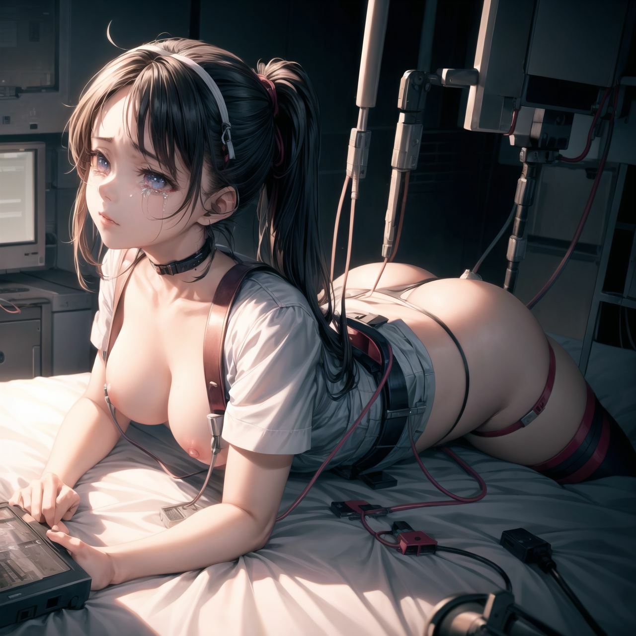 サンプル画像1:機械少女 -メンテナンス編-(リドル) [d_297977]