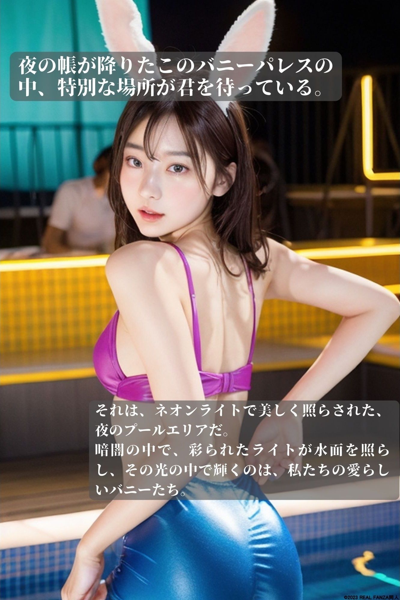 サンプル画像3:星降るバニーパレス: 夢のような一夜(REAL) [d_297989]