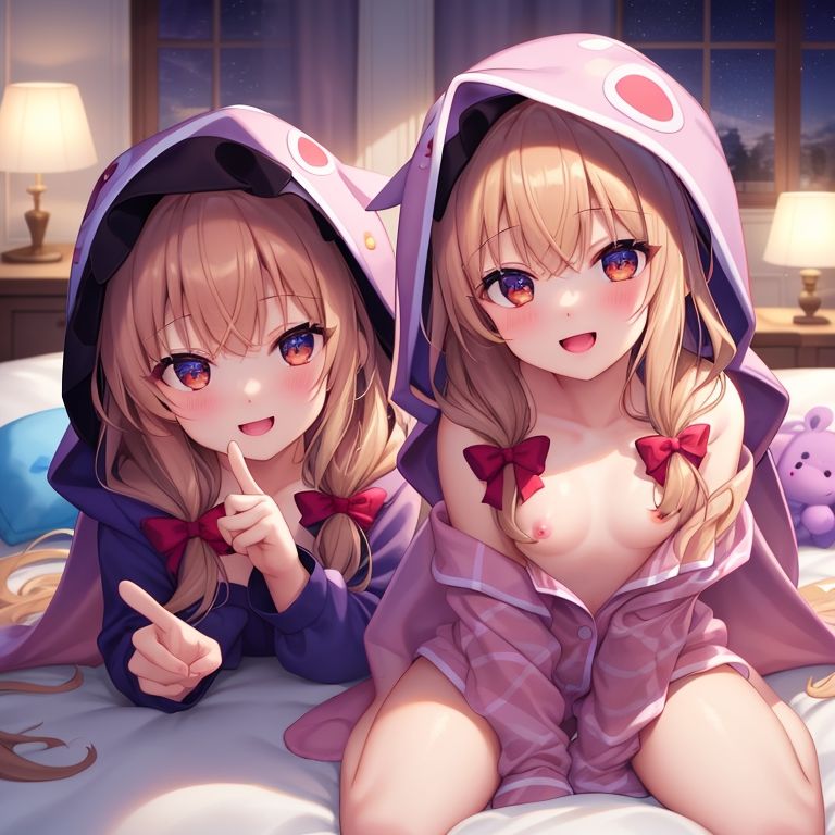 サンプル画像2:睡眠前のおあそび(かわいいは一番) [d_298005]