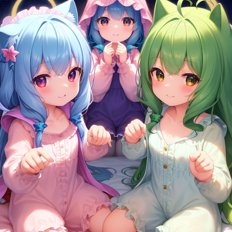 サンプル画像5:睡眠前のおあそび(かわいいは一番) [d_298005]