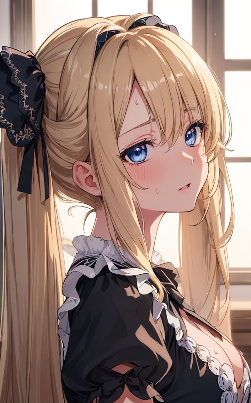 サンプル画像1:美少女 金髪ツインテゴスロリ(ソノトキロク) [d_298012]