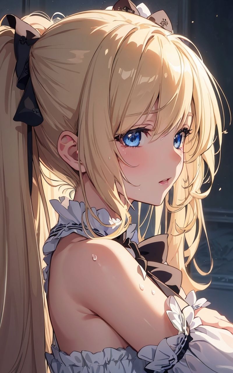 サンプル画像4:美少女 金髪ツインテゴスロリ(ソノトキロク) [d_298012]