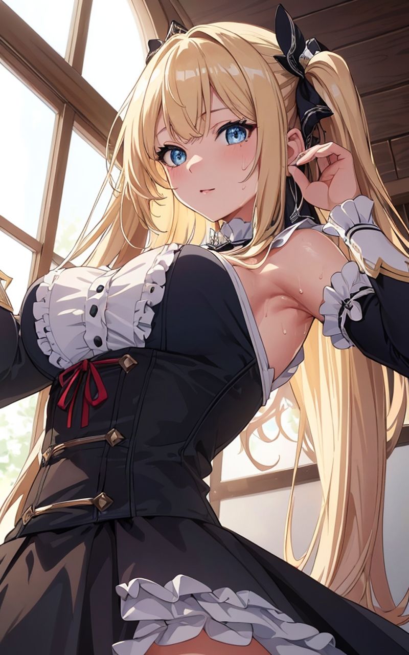 サンプル画像5:美少女 金髪ツインテゴスロリ(ソノトキロク) [d_298012]