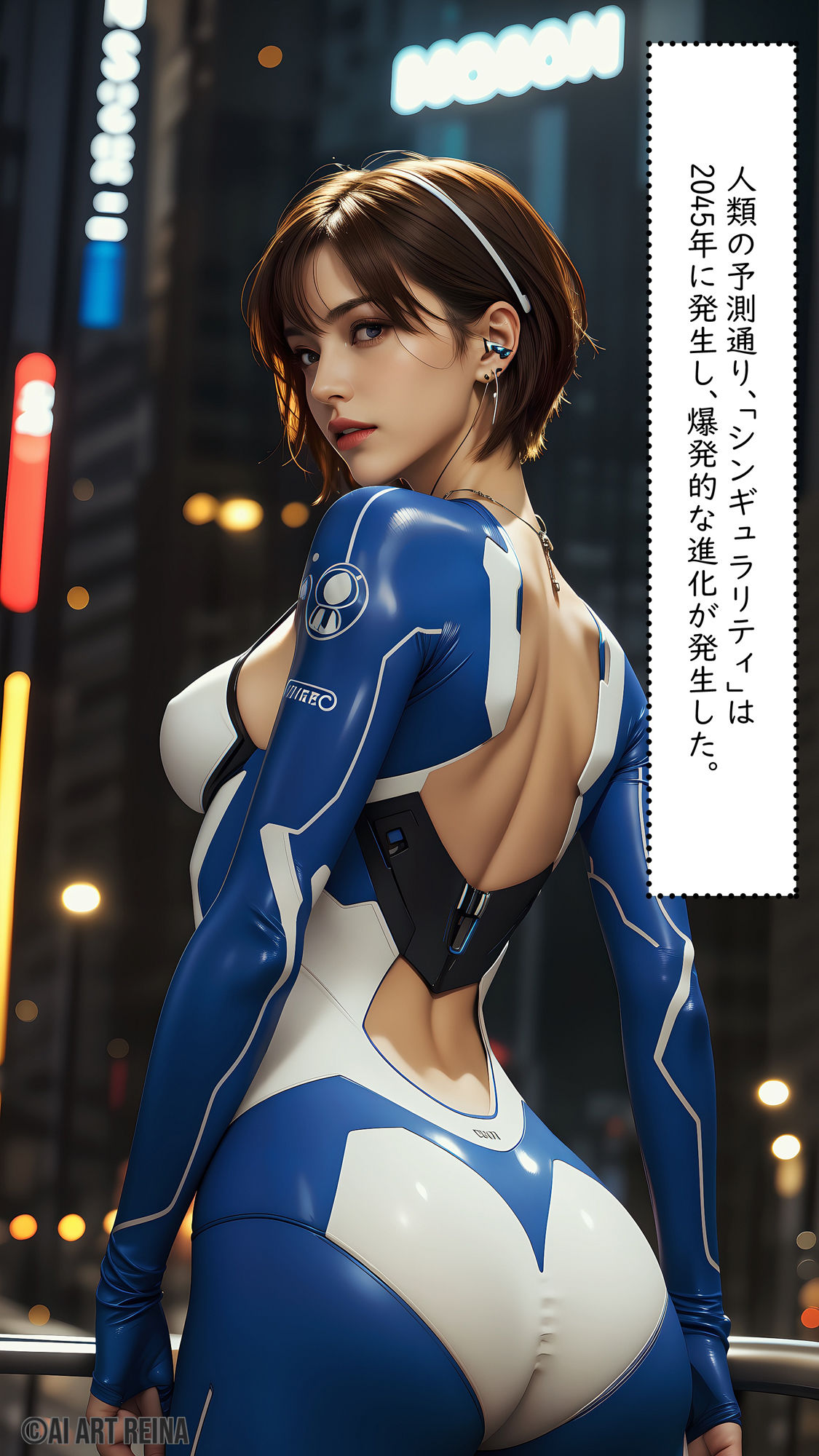 サンプル画像1:麗奈、香澄、遥香、紗月（デジタルの囚人 収録01〜07）(AI＆ART Reina) [d_298053]